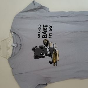 "Bake my Day" Kitty Tee shirt